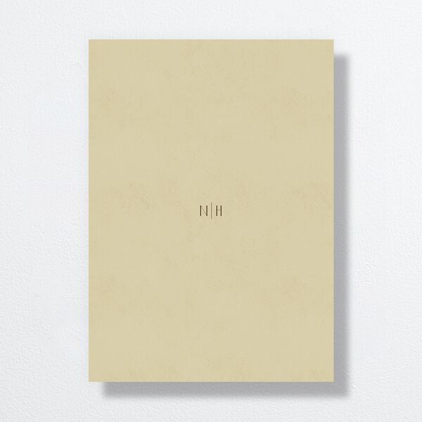 Vintage Nouveau Save The Date Cards Pear Signature smooth No Standard
