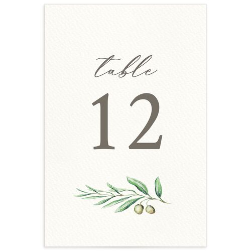 Blissful Vineyards Table Numbers