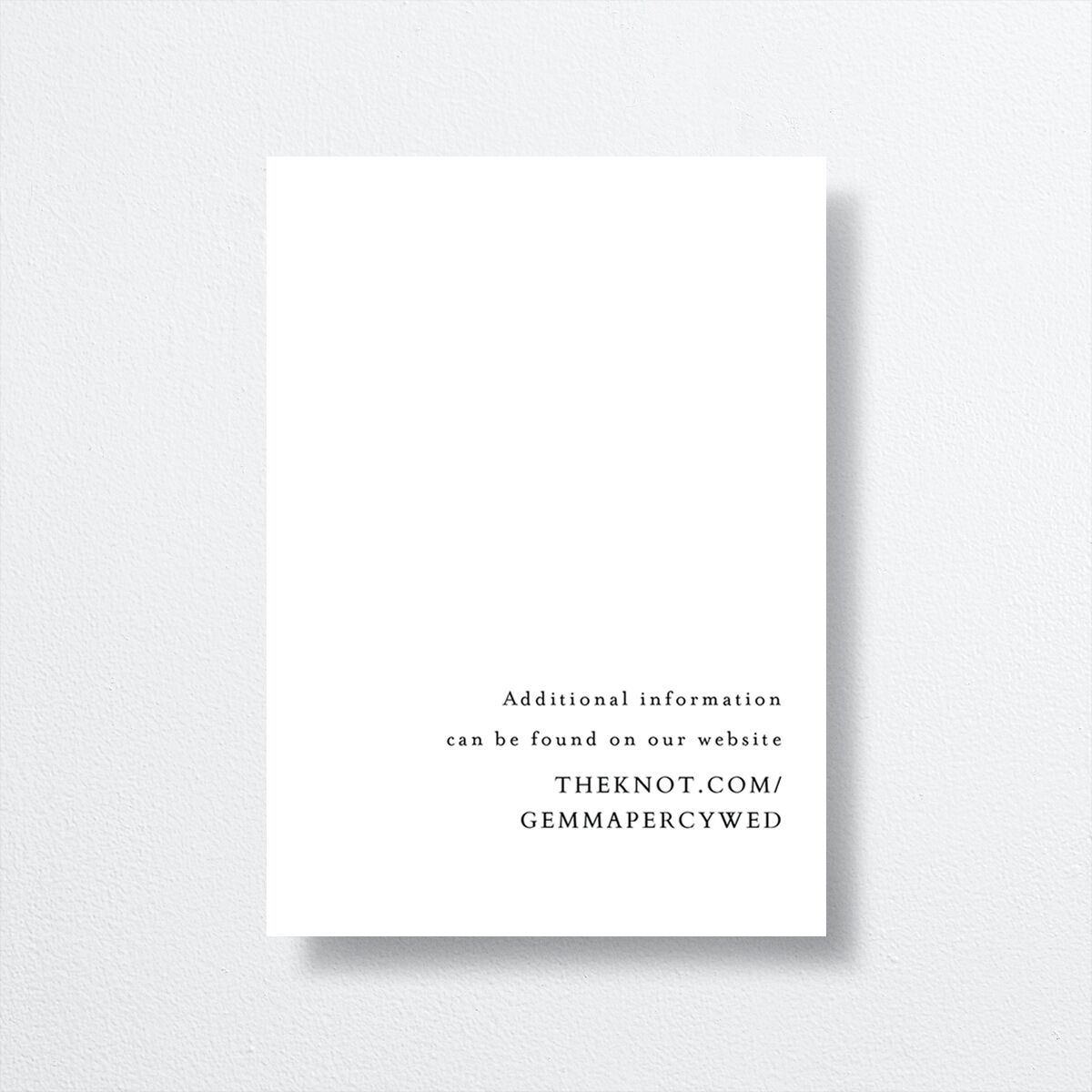 Joyful Day Wedding Enclosure Cards — view 2