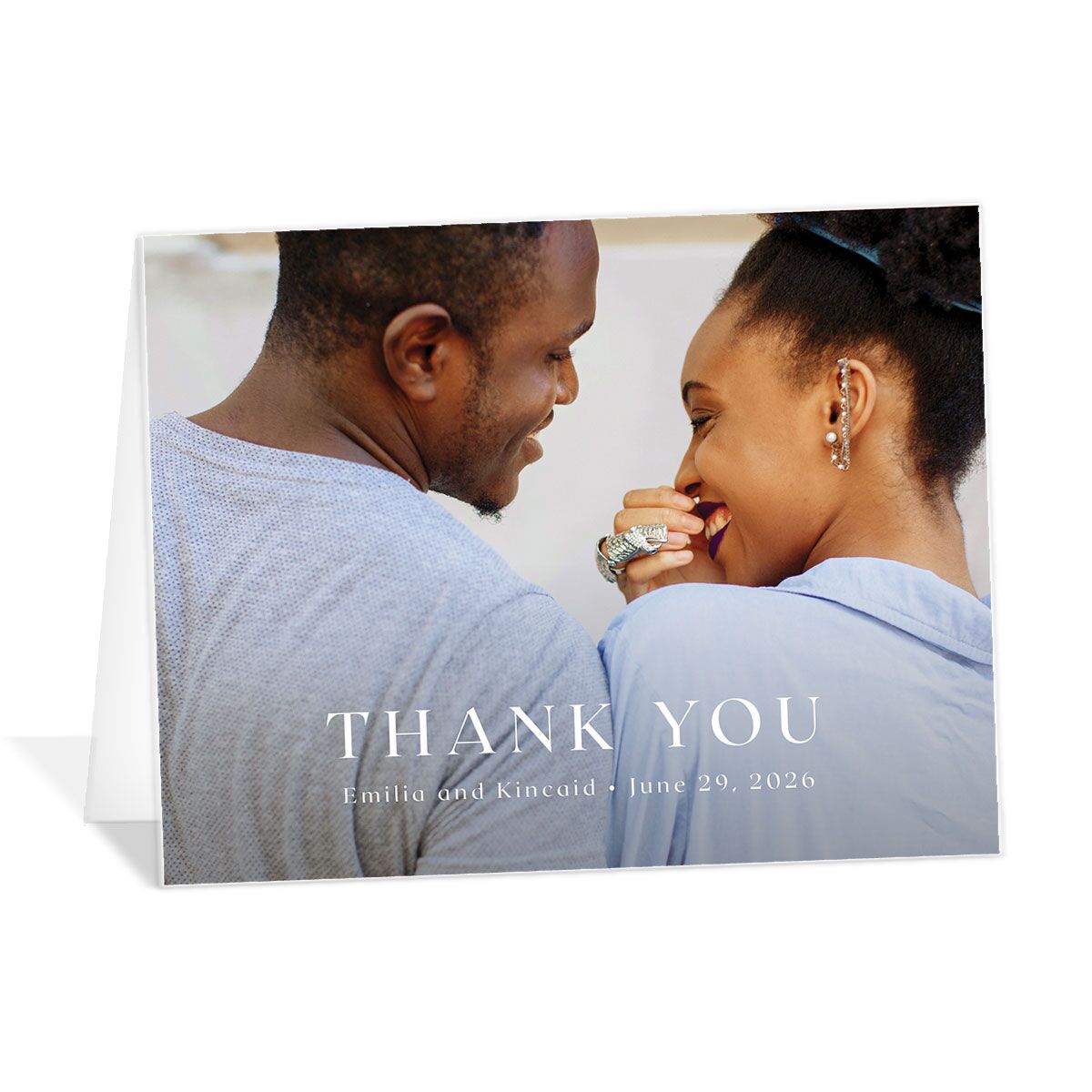 Wild Pansies Thank You Cards