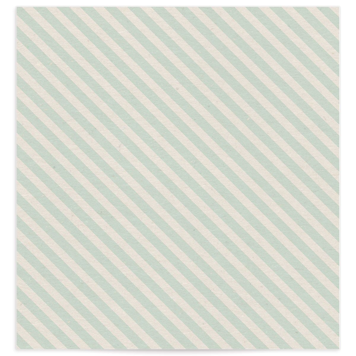 Retro Boarding Pass Standard Envelope Liners Standard Mint Green