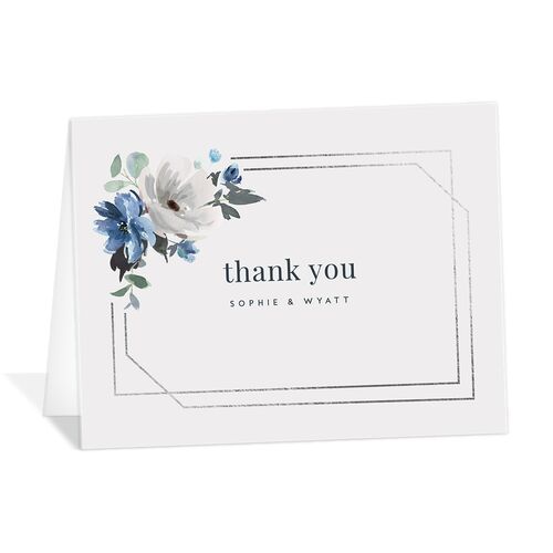 Floral Frame Thank You Cards