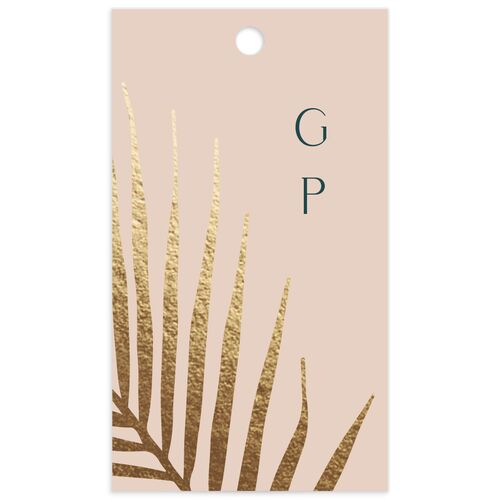 Lavish Palm Favor Gift Tags - 