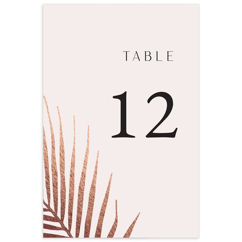 Lavish Palm Table Numbers - 