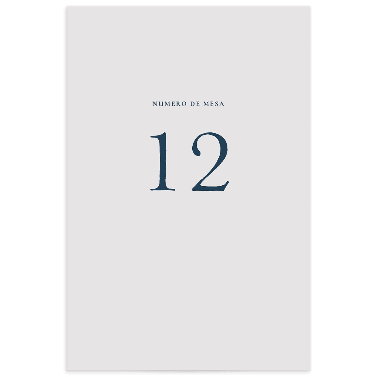 Cordillera Table Numbers
