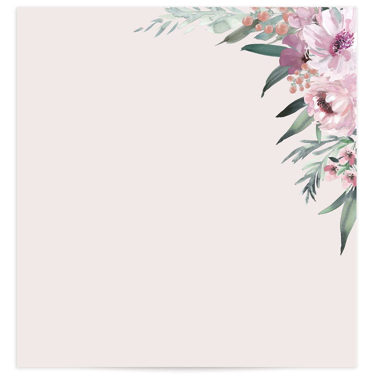Decadent Blossom Envelope Liners