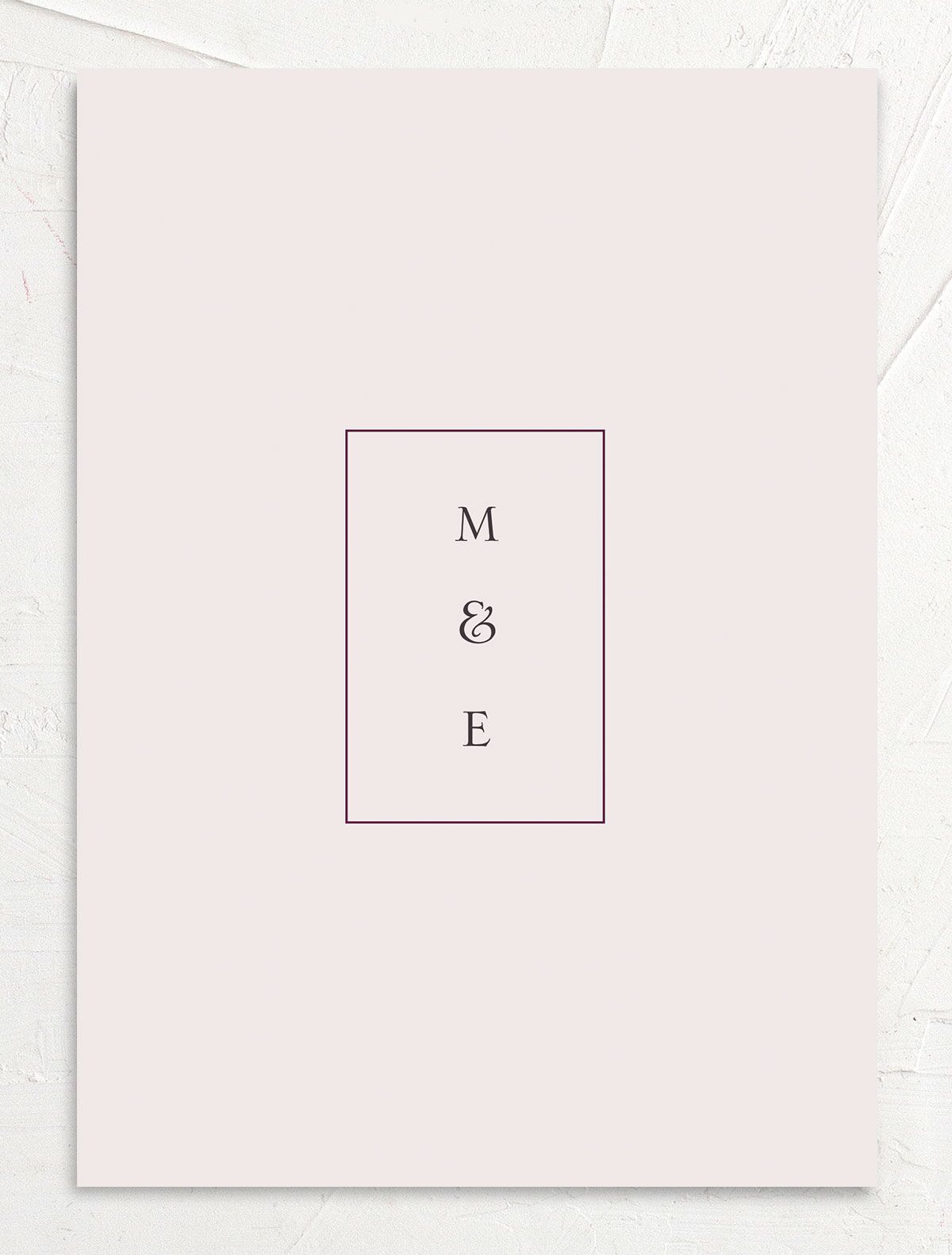 Decadent Blossom Rehearsal Dinner Invitations back in lavender