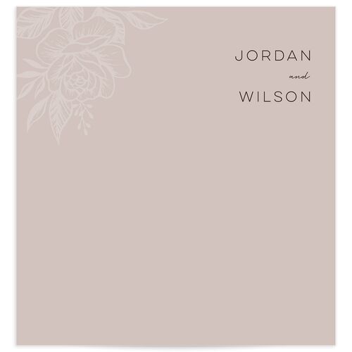 Timeless Garden Standard Envelope Liners Standard Champagne