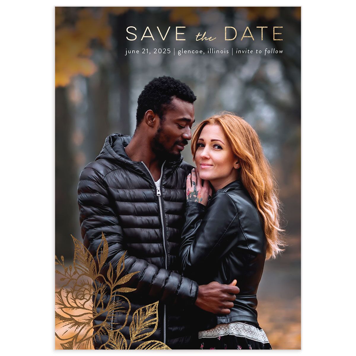 Timeless Garden Save The Date Cards