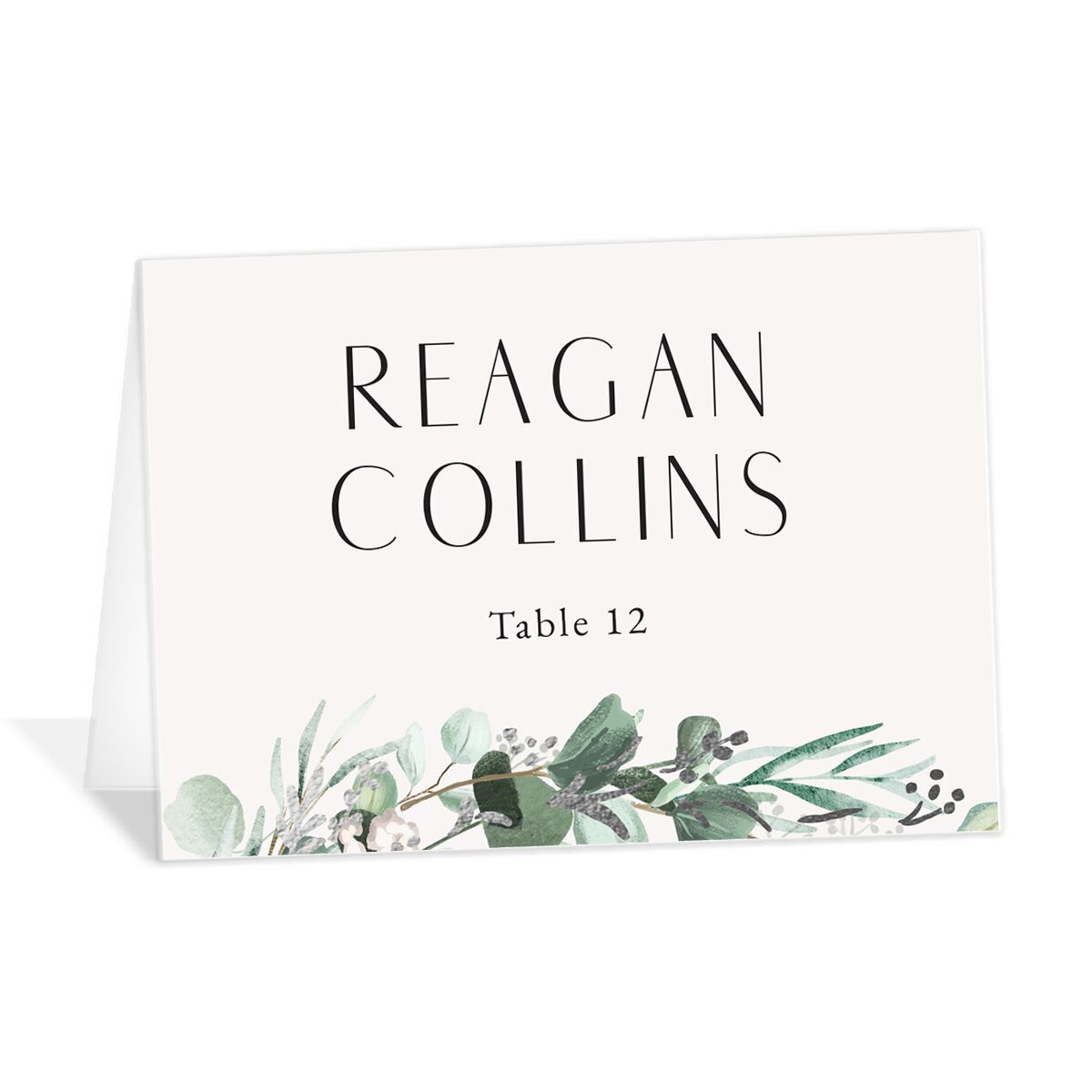 Timeless Hoop Place Cards