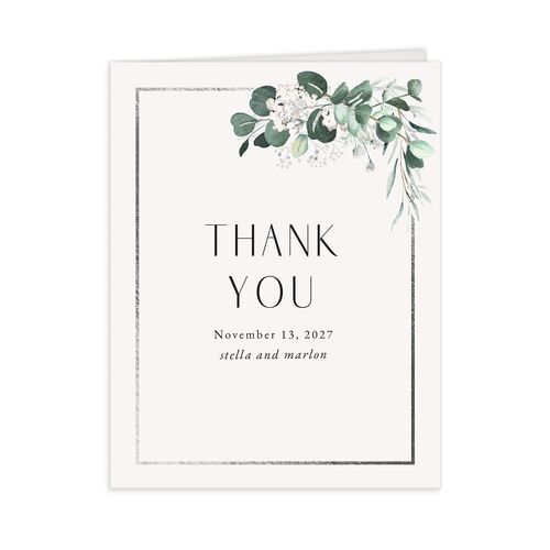 Timeless Hoop Thank You Cards - 