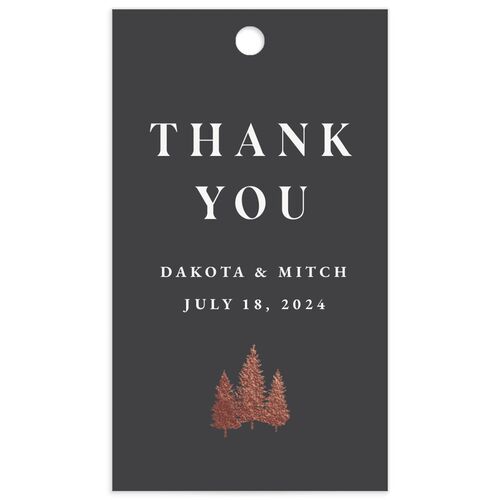 Mountain Escape Favor Gift Tags - 