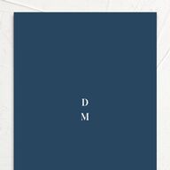 Mountain Escape Wedding Invitations Silver Moody Blue Signature No