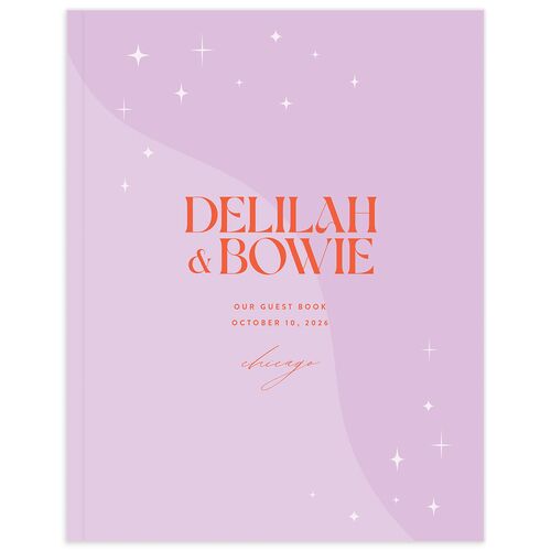 Modern Magic Guest Books Amethyst