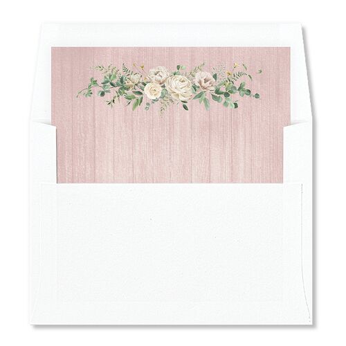 Farmhouse Lights Envelope Liners Jewel Red Standard