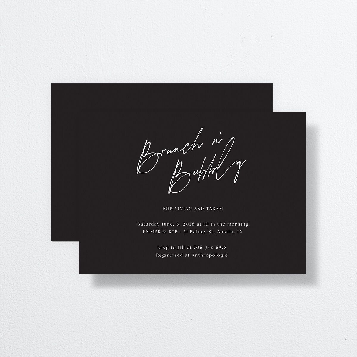 Just Love Bridal Shower Invitations — view 1