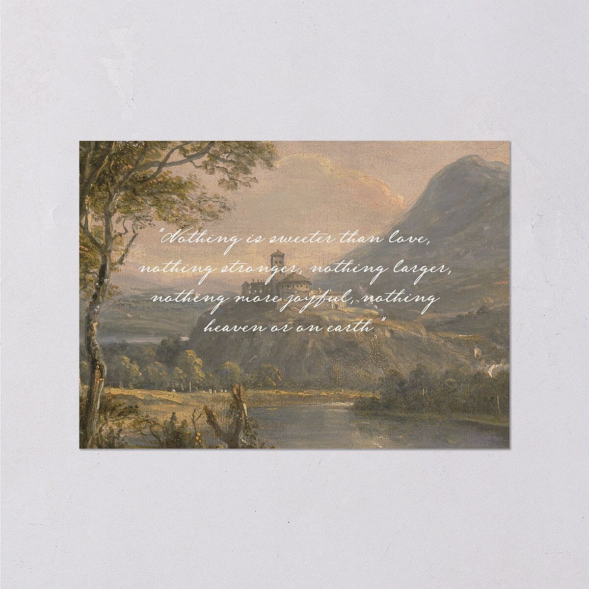 Romantic Fantasy Wedding Response Cards Champagne Signature Standard