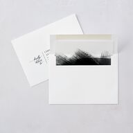 Painted Minimal Wedding Invitations Midnight Signature Blank No Standard