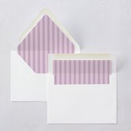 Formal Wisteria Garden Crest Euro Envelope Liners Purple Haze Luxe