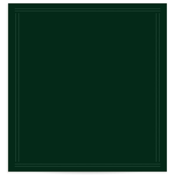 Classic Frame Standard Envelope Liners Dark Emerald Standard