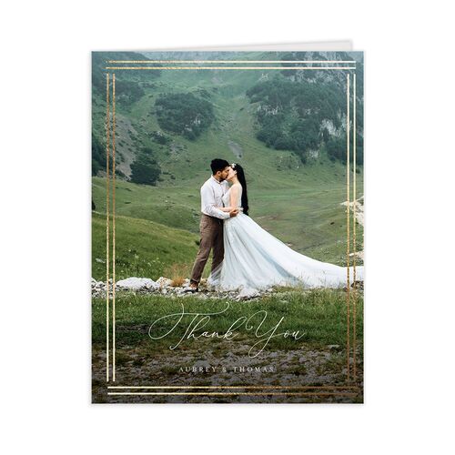Classic Frame Thank You Cards - 