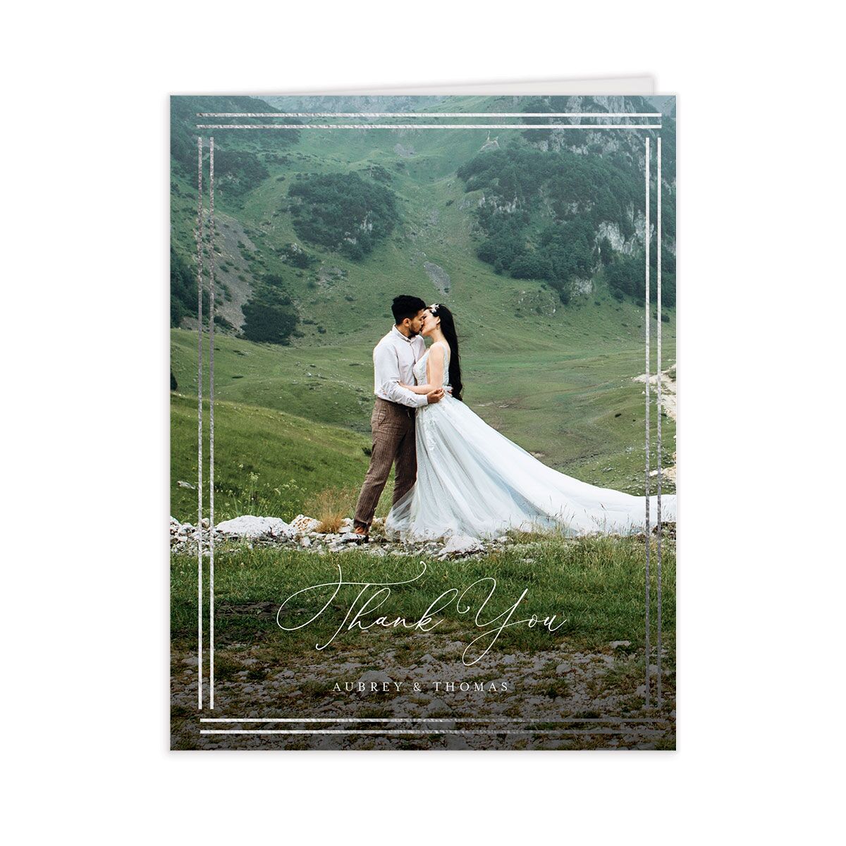 Classic Frame Thank You Cards