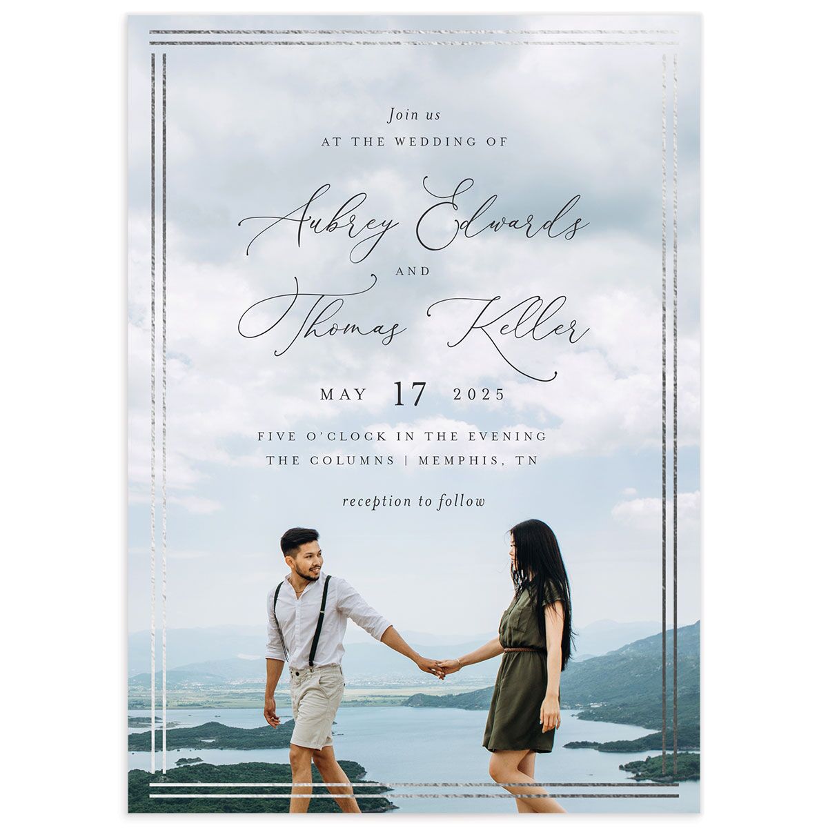 Classic Frame Wedding Invitations