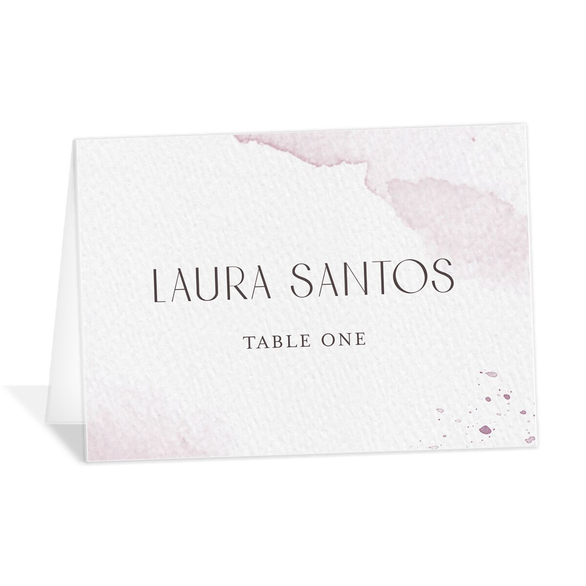 Watercolor Wash Place Cards