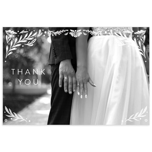 Folk Art Thank You Postcards - 
