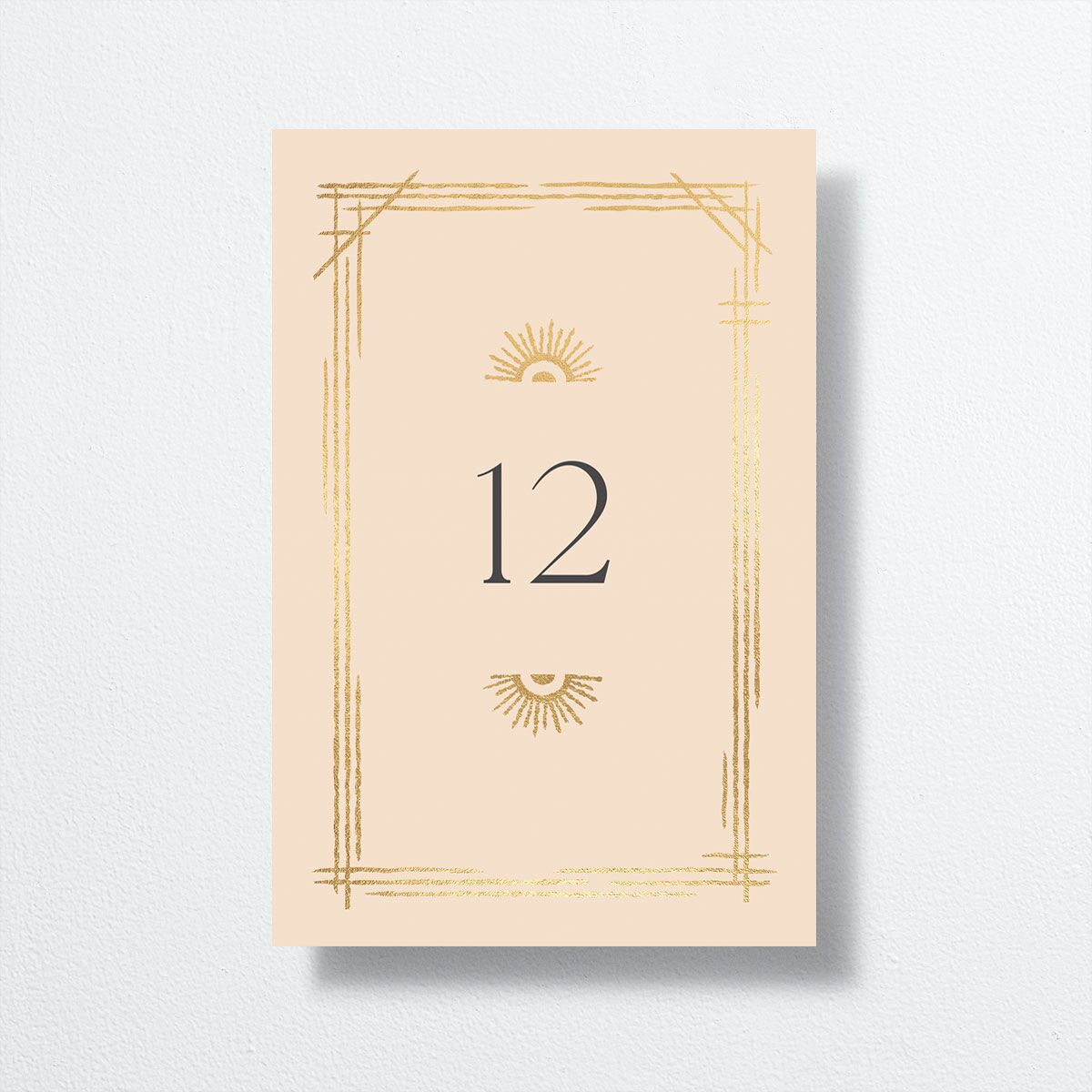 Rattan Sunshine Table Numbers front
