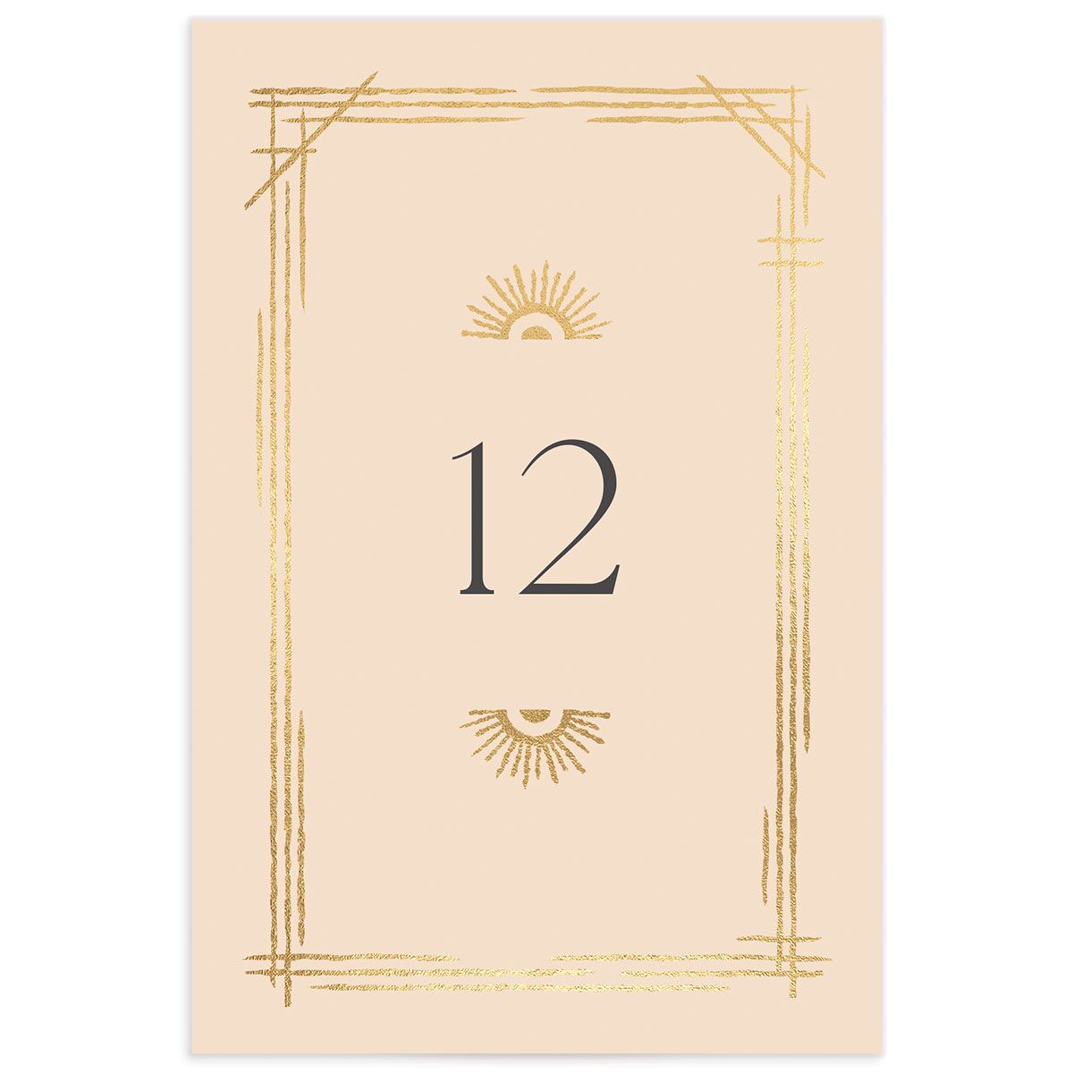 Rattan Sunshine Table Numbers