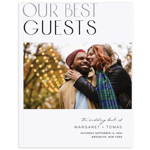 Real Talk Wedding Guest Book Cotton