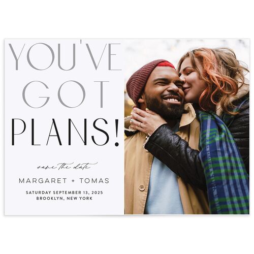 Real Talk Save The Date Cards - 