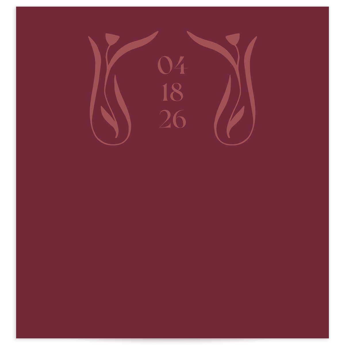 Nouveau Vines Envelope Liners Merlot Standard