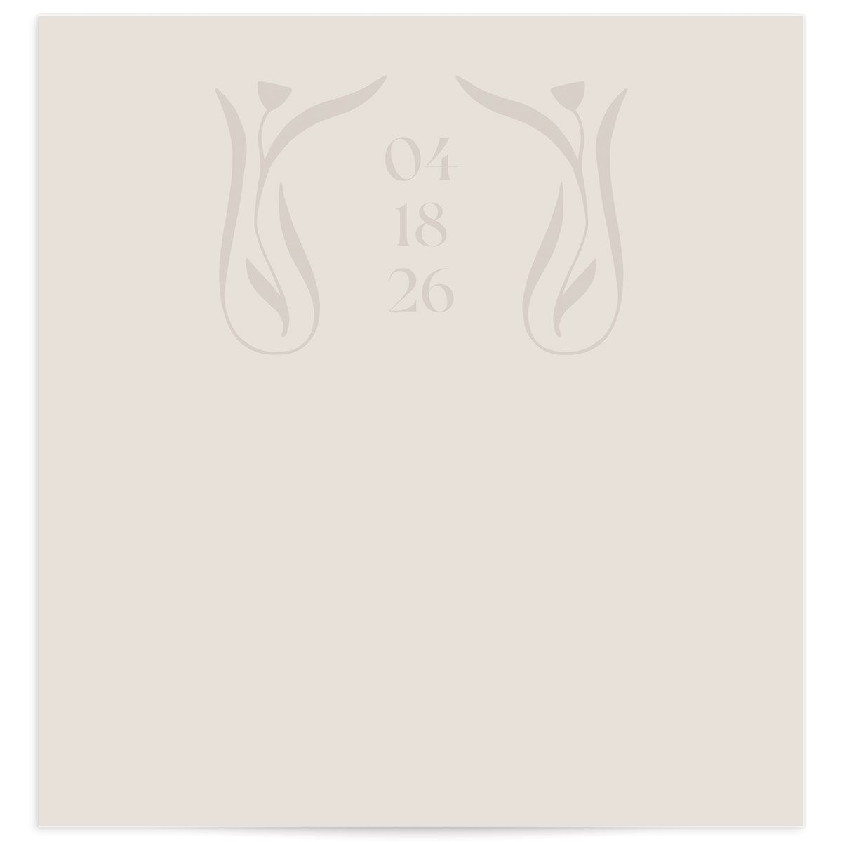 Nouveau Vines Envelope Liners