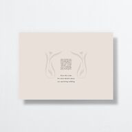 Nouveau Vines Save the Date Cards Gold Sand Signature smooth No