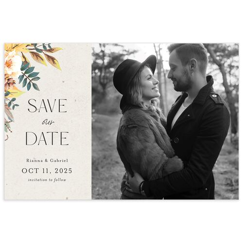 Bohemian Altar Save The Date Postcards Dijon