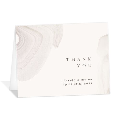 Minimal Ethereal Thank You Cards