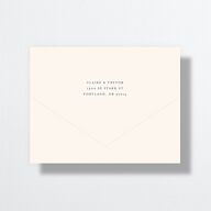 Elegant Lighthouse All-in-One Wedding Invitations Maritime Signature Light Both Recipient and Return Addresses No