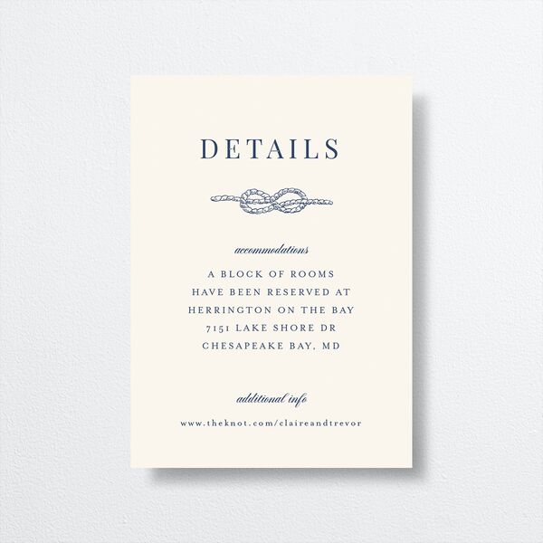 Elegant Lighthouse Wedding Enclosure Cards Maritime Signature Standard