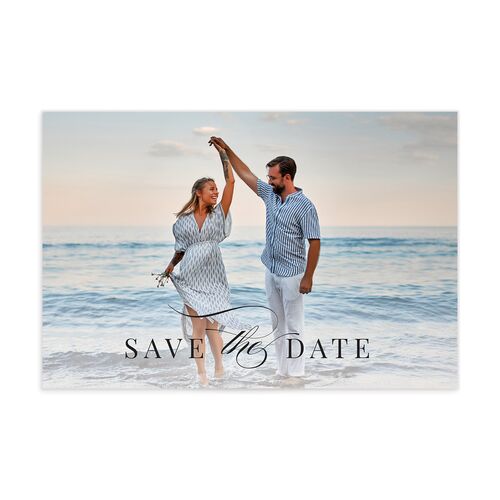 Elegant Lighthouse Save The Date Postcards