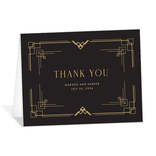 Vintage Hollywood Thank You Cards - 