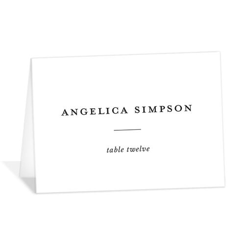 Vertical Vow Place Cards - 
