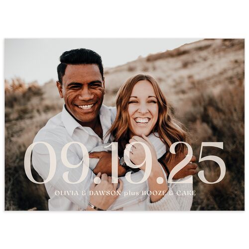 We've Waited Save The Date Cards - 