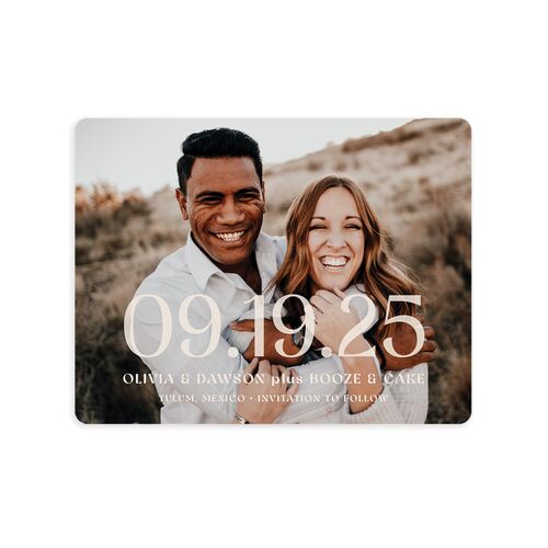 We've Waited Save The Date Magnets - 