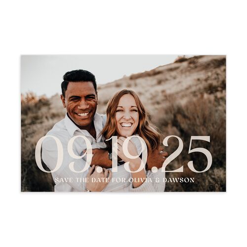 We've Waited Save The Date Postcards - 