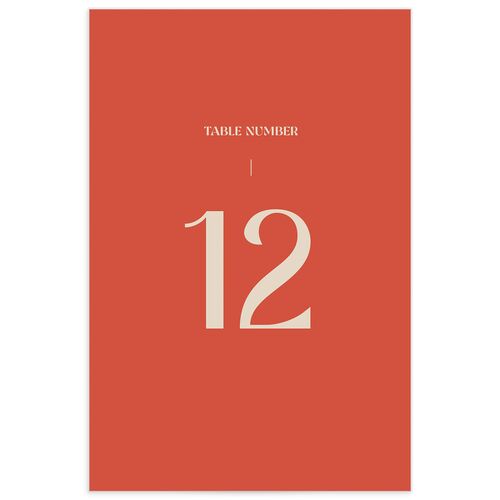 We've Waited Table Numbers - 