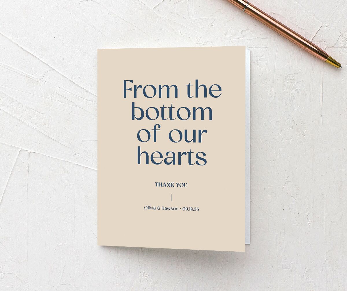 We've Waited Thank You Cards — view 1