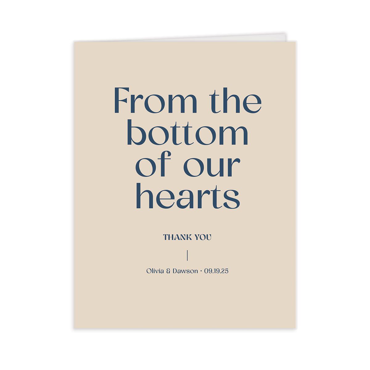 We've Waited Thank You Cards