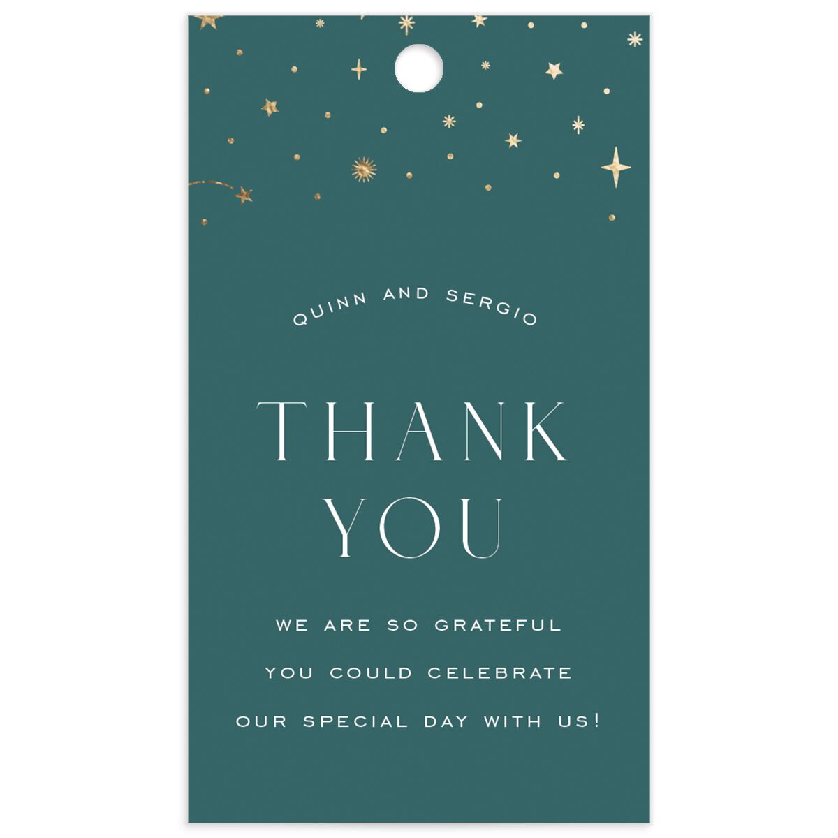 Celestial Arch Favor Gift Tags